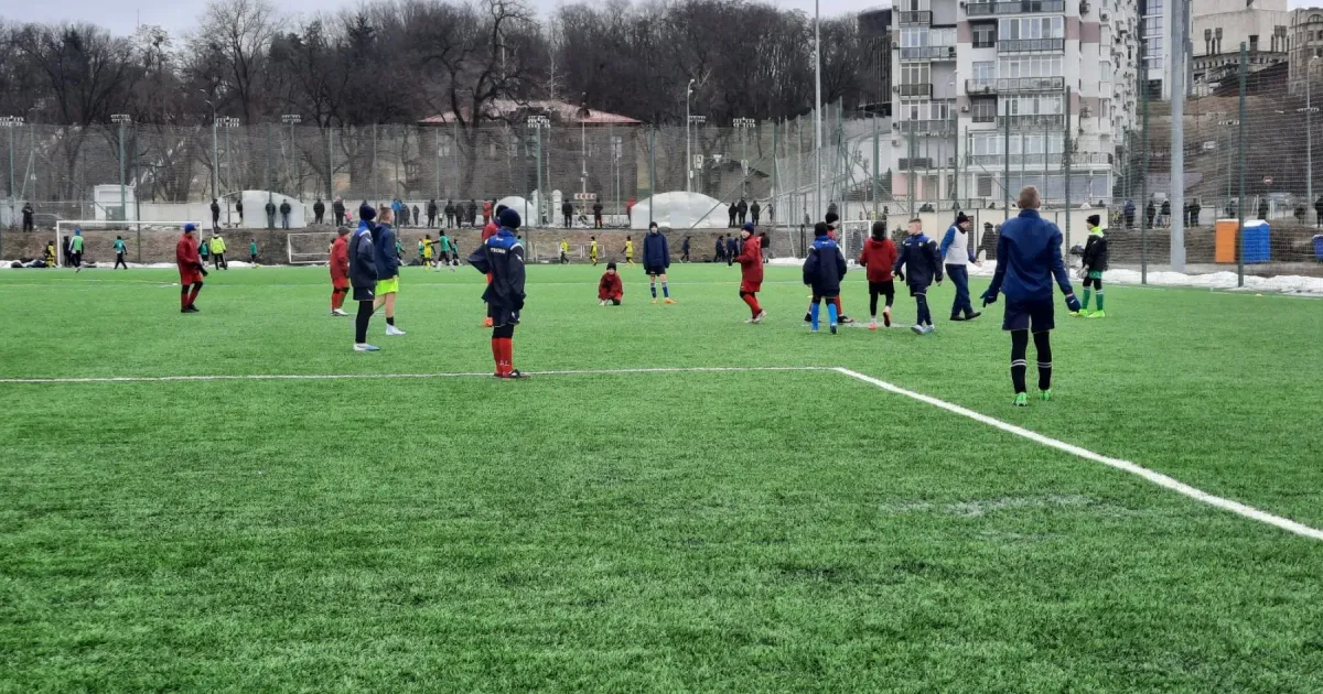 Під час заходу Футбольний марафон для дитячих команд на порталі Gromada Group