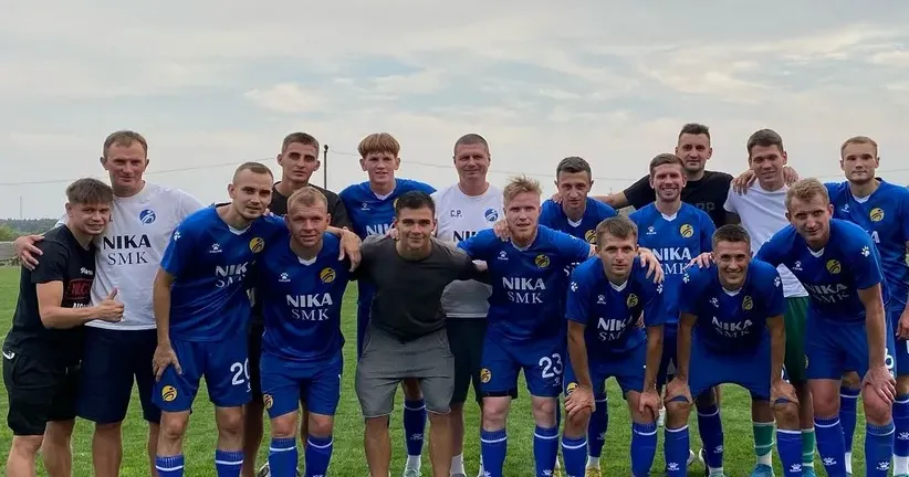 Фото зі сторінки в інстаграмі "fcbohodukhiv" У 14-му турі чемпіонату Харківщини з футболу богодухівська команда ФК "NIKA SMK" перемогла "Цементник" з Балаклії: подробиці на порталі Gromada Group
